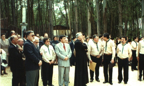 1997 Inauguration du camp de formation